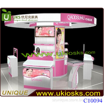 2014 Shining Attactive Acrylic Glasses Display Cabinet, Cosmetic Display Kiosk, Cosmetic Counter (C10094)